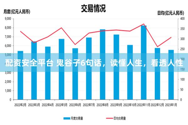 配资安全平台 鬼谷子6句话，读懂人生，看透人性