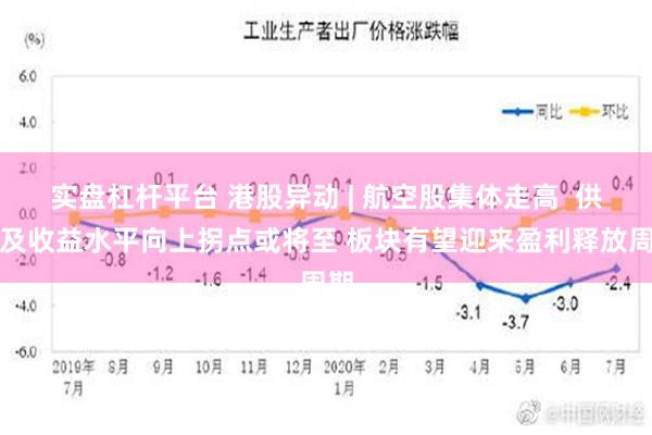 实盘杠杆平台 港股异动 | 航空股集体走高  供需及收益水平向上拐点或将至 板块有望迎来盈利释放周期