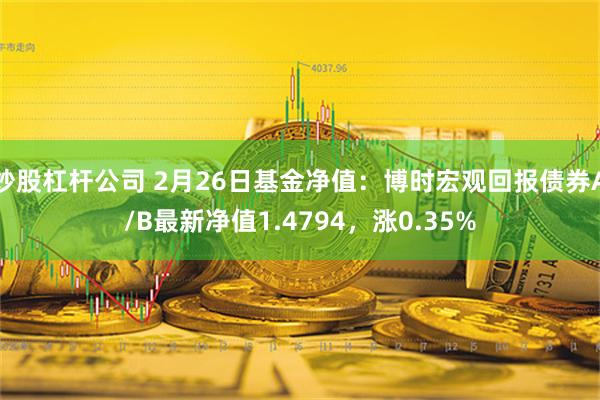 炒股杠杆公司 2月26日基金净值：博时宏观回报债券A/B最新净值1.4794，涨0.35%